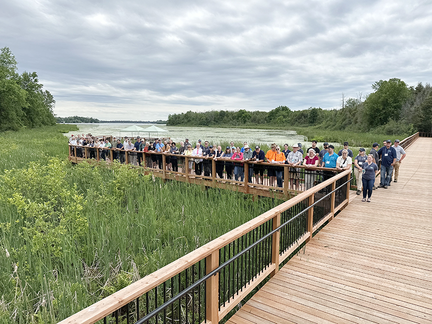 Rideau Valley Conservation Foundation - Accessible Bridge Officially ...